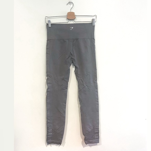 Gymshark Energy Seamless Leggings Gray Size Medium - Picture 6 of 12